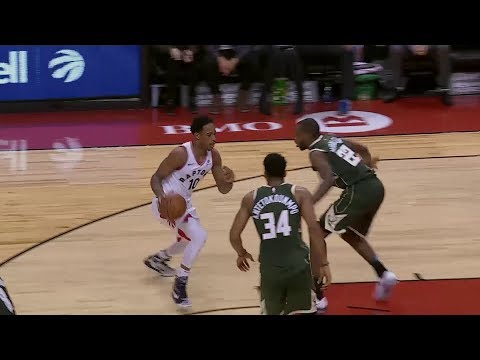Raptors Highlights: Ibaka Blocks Antetokounmpo - January 1, 2018