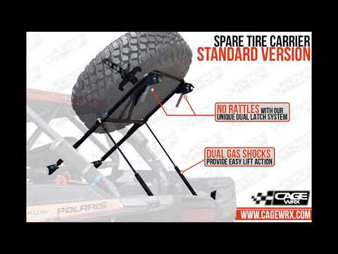 RZR XP 1000 Spare Tire Carrier - CageWRX