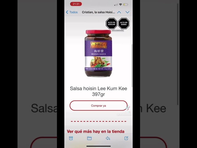 Vídeo relacionado con Blue Dragon - Salsa HOISIN, Salsa de Habas de Soja, Sésamo, Ajo y Especias, Condimento ideal para Comidas - 1 litro