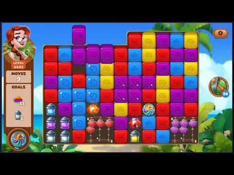 Lost Island Blast Adventure Level 1481 - NO BOOSTERS 🏝️ | SKILLGAMING ✔️