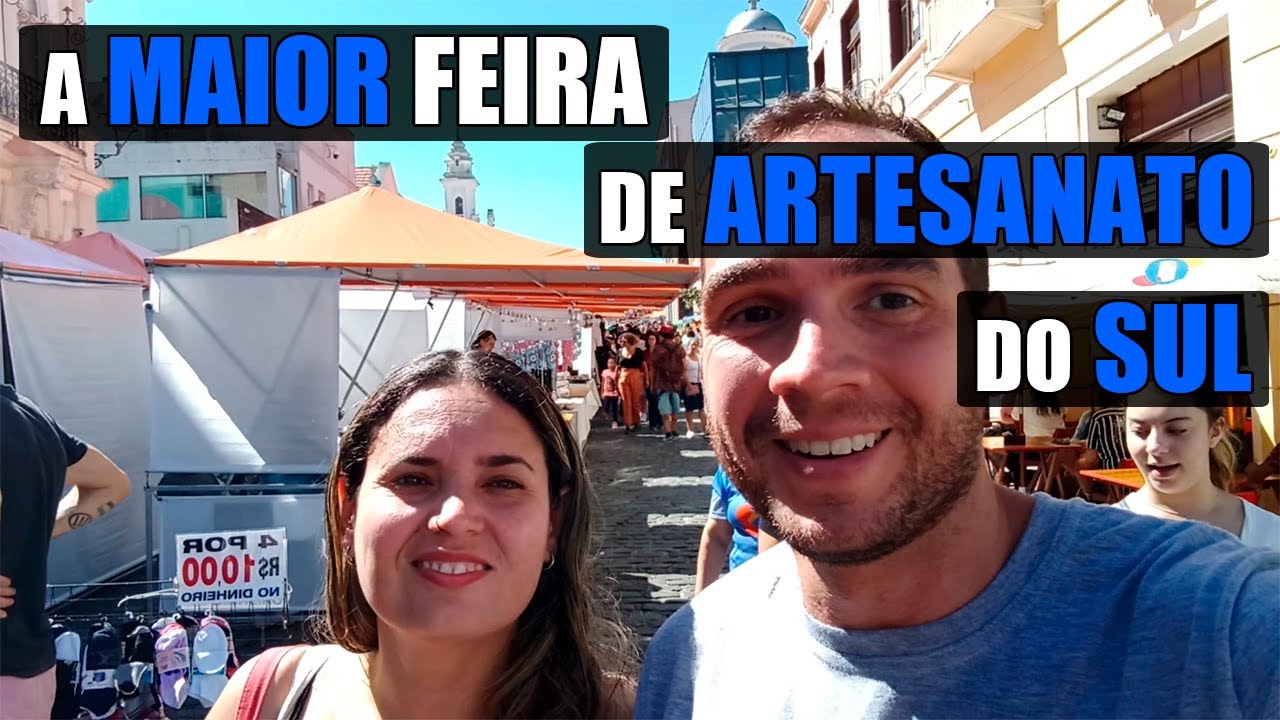 A Maior Feira de Artesanato do Sul - Largo da Ordem Curitiba Paraná