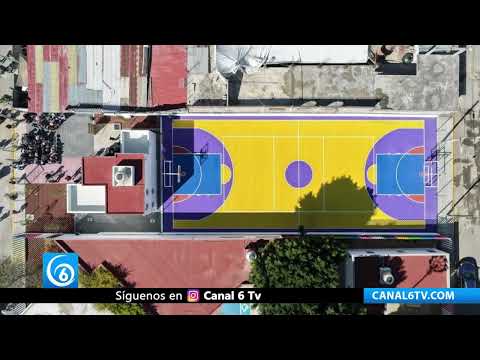 Video: Entregan módulo de seguridad y cancha deportiva en la colonia Américas 1, en Valle de Chalco