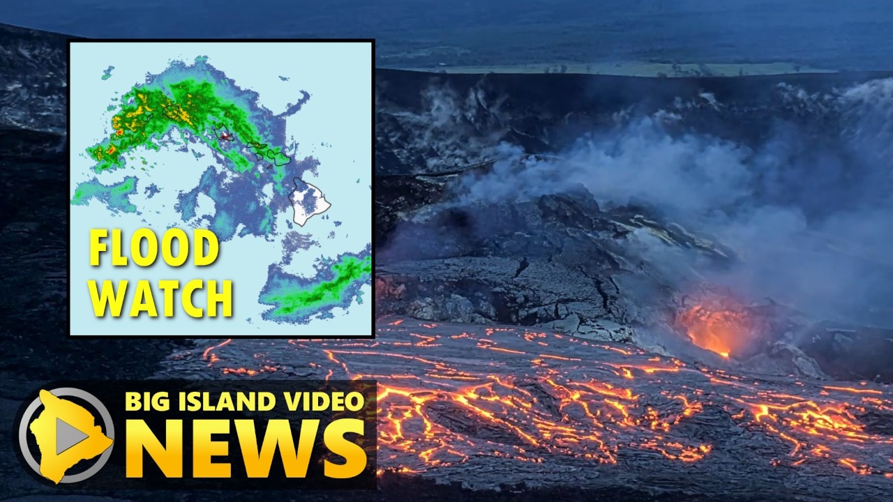 Kilauea Eruption Window Opens As New Storm Approaches Hawaiʻi (April 9, 2026)