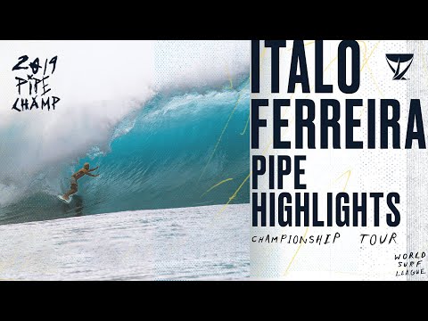 2019 PIPE CHAMP Italo Ferreira Highlights / Lexus Pipe Pro Presented by Yeti Jan 19 - Feb 10
