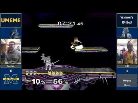 UMeMe 52 - KJH (Fox) vs Parzival (Marth) - WR4