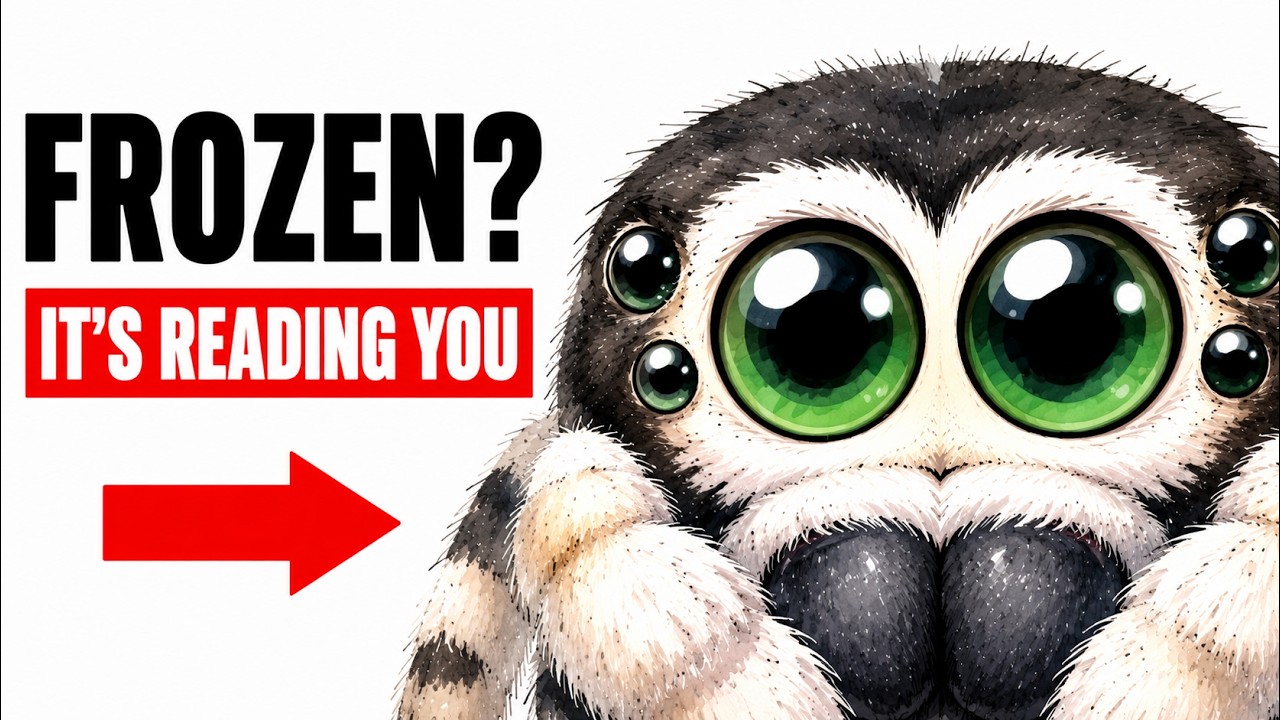 If a Jumping Spider Has Ever Stared at You Without Moving, This Is What Was Actually Happening
