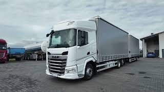 Грузовик штора DAF XF 480 / ZESTAW TANDEM / 120 M3 &nbsp;/ OŚ PODNOSZONA / I-PARK COOL / + прицеп штора | Изображение 4 - Autoline