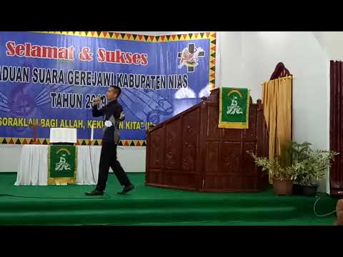 Vokal Solo Putra Tenanglah Kini Hatiku [Kec. Sogae'adu] PESPARAWI KAB  NIAS TAHUN 2019