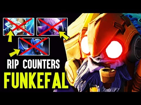 The Reason Why Even Pro Player Are Afraid Of Funkefal Tinker  - Rip Full Counter Picks Team