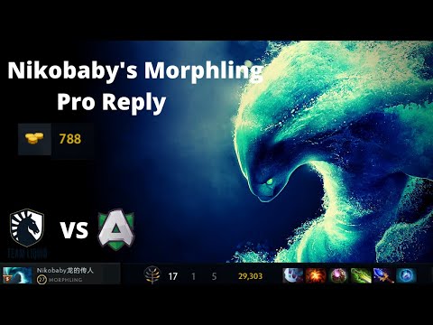 Nikobaby Morphling [17/0/5 KDA] - Team Liquid Vs Alliance - Singapore Major 2021