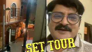 Bhabhi ji Ghar per hai Set Tour with Tiwari ji 🤗
