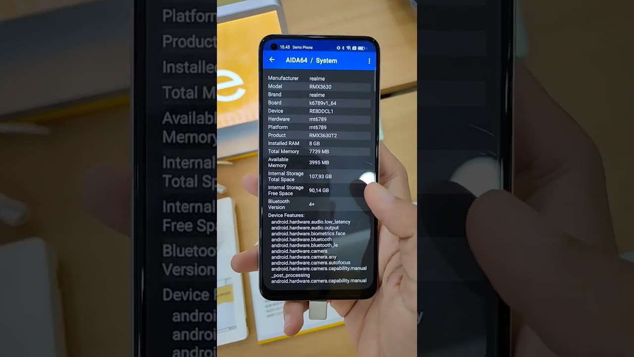 cara liat spesifikasi detail smartphone dengan aplikasi aida64