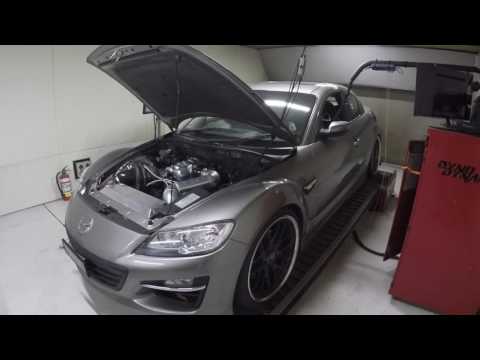 20B turbo RX8 on the dyno