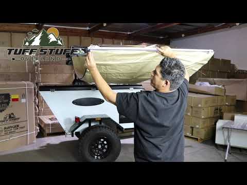 Tuff Stuff Awning Installation and Assembly. 5 Steps to Quick Shade
