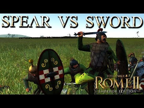 Sword Followers vs Wodanaz Spears - Total War  Rome 2 Mechanics