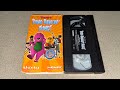 Opening And Closing To Barney S Dino Dancin Tunes 2000 VHS