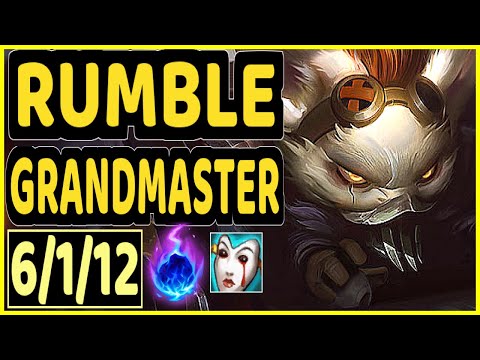 WERLYB (RUMBLE) - 6/1/12 KDA GAMEPLAY - EUW Ranked GRANDMASTER