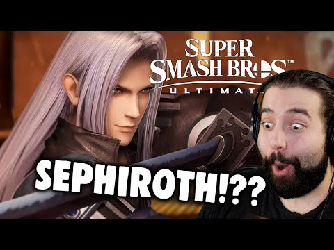 WAIT WAIT WAIT WHAAAAAT!!!?? | Smash Ultimate Sephiroth Reveal Trailer Reaction
