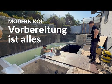 Artus Pond Construction: Insulating & Laminating Part 1 | Modern Koi Blog #7851