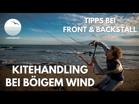 KITESURFEN: KITEHANDLING BEI BÖIGEM WIND  ***Diese Tricks geben dir Selbstsicherheit ***