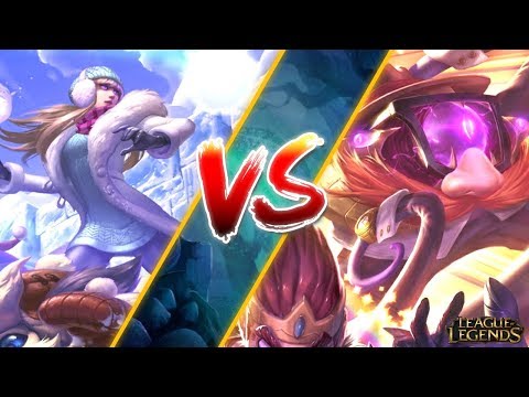 Syndra Bot VS Vel'Koz | S8 | High Elo 3v3 Twisted Treeline Ranked Gameplay