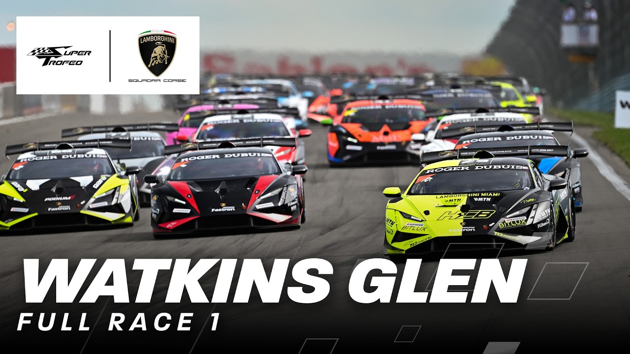 Lamborghini Super Trofeo Action at Watkins Glen