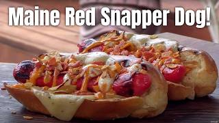 Maine Red Snapper Hot Dog Recipe! | Ballistic BBQ | Sunterra Outdoors