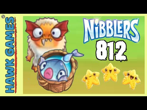 Fruit Nibblers Level 812 - 3 Stars Walkthrough, No Boosters