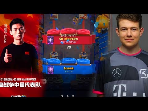 Lciop vs Morten 👈 8000 Trophy Gameplays Ladder - Clash Royale