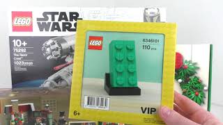 YouTube thumbnail: LEGO STORE 2020 BLACK FRIDAY VIP WEEKEND HAUL!!!