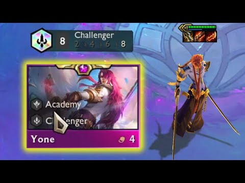 3 star Yone slashing through everyone!| tft set 6 pbe