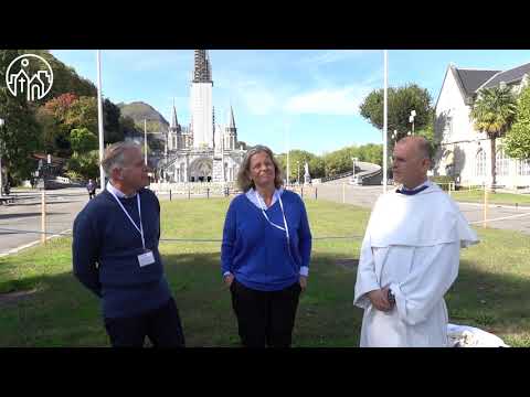 LE FRÈRE PHILIPPE VERDIN, AVEC CÉCILE ET THIBAUT