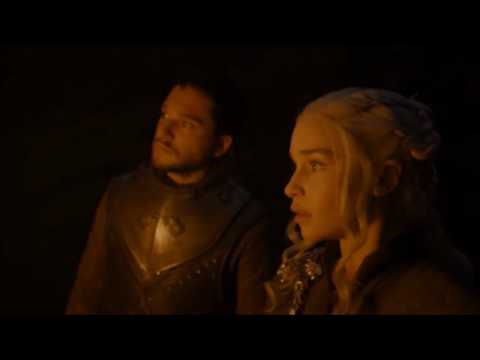 Juego de Tronos 7x04 - Jon y Daenerys en la Cueva de Vidriagon Latino HD