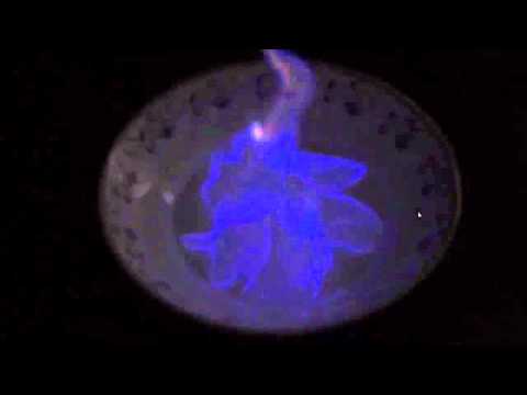 Slow Motion Alcohol Fire