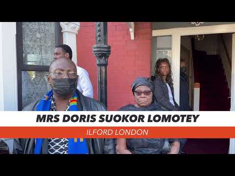 Mrs Doris Suokor Lomotey’s Funeral - 79yrs