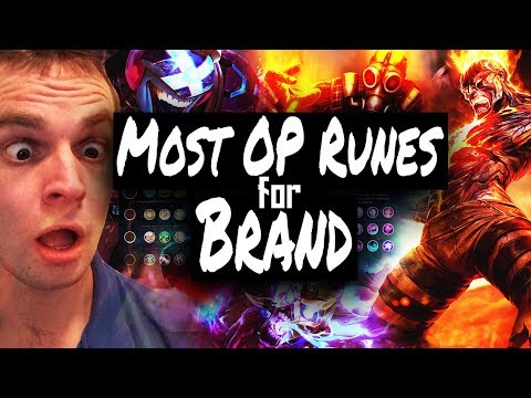 OP Rune Page For Brand/ Ap Mid Lane - Season 8 Runes