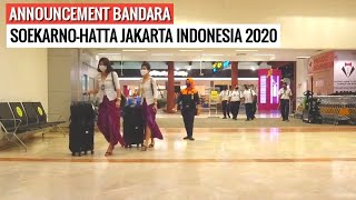 Download lagu Announcement of Soekarno-Hatta Airport CGK Jakarta Indonesia 2020 mp3 Download lagu Announcement of Soekarno-Hatta Airport CGK Jakarta Indonesia 2020 mp3
