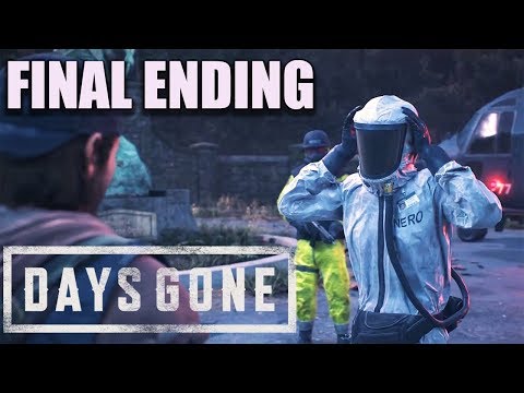 " DAYS GONE " FINAL ENDING 10O% COMPLETION, O'BRIEN REVEAL SECRET ENDING PART 34