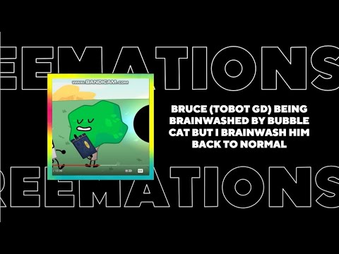 Bruce (Tobot GD) being brainwashed by Bubble Cat but I brainwash him back to normal