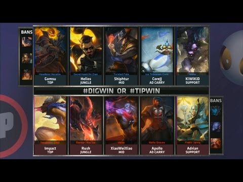 DIG vs TIP Game 1 Highlights - TEAM DIGNITAS vs TEAM IMPULSE - Week 4 NA LCS SUMMER 2015