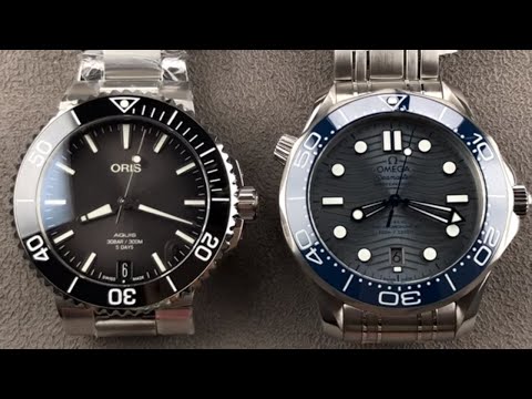 Omega Seamaster Diver 300M vs Oris Aquis Date Calibre 400 Luxury Dive Watch Review And Comparison