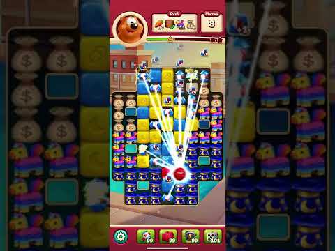 Toon Blast level 5505 No Boosters