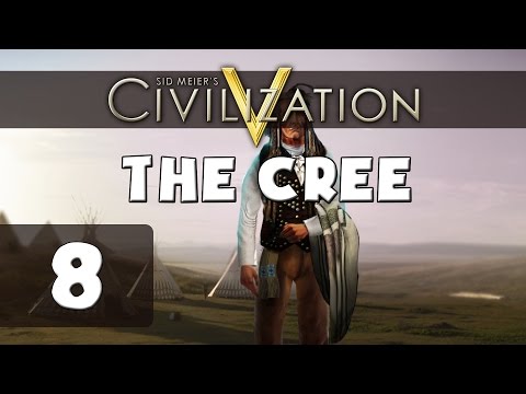 Civilization 5 Deity: Let's Play The Cree - Gameplay Part 8