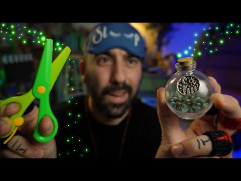 Your aura will glow brighter with green nature treasures ✨🌿 ASMR Reiki & Spiritual cleansing