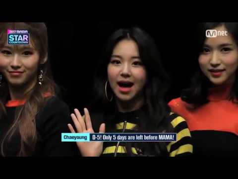 (171120) TWICE D-5 ROAD TO MAMA STAR COUNTDOWN 2017