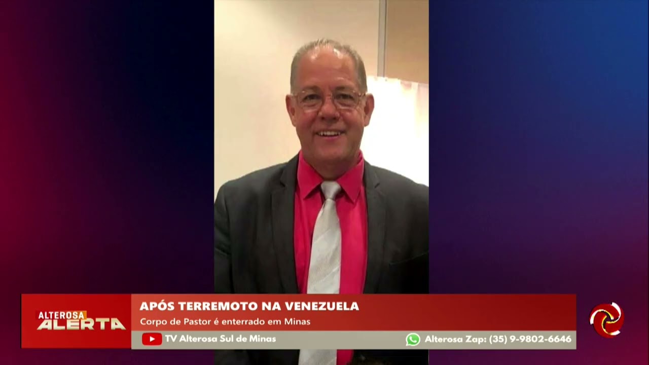 Após terremoto: corpo de pastor é enterrado em Minas Gerais