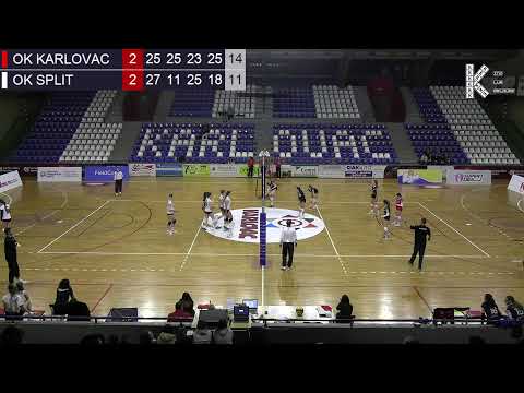 Superliga, 16. kolo OK Karlovac - OK Split