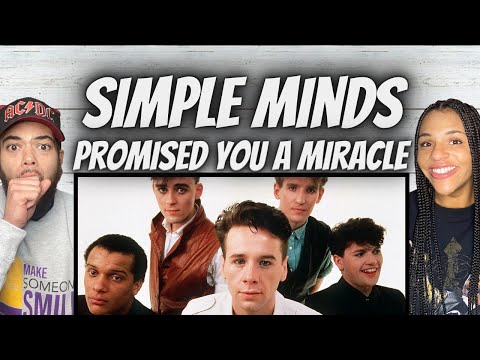 SO COOL!| FIRST TIME HEARING Simple Minds -  Promised You A Miracle REACTION