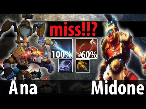 Epic 9K MMR Battle ANA Tinker vs MidOne Troll Warlord Pro Dota 2
