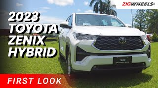 2023 Toyota Zenix Hybrid First Look | Zigwheels.Ph